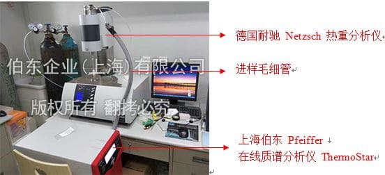 质谱分析仪与热重联用