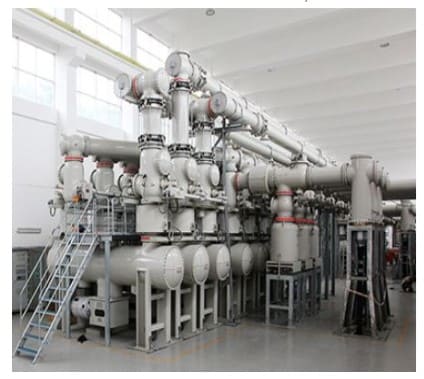 氦质谱检漏仪气体绝缘全封闭组合开关电器 GIS 外壳检漏