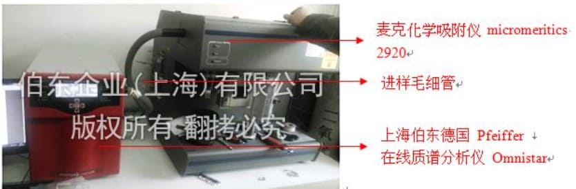 质谱分析仪与吸附仪联用