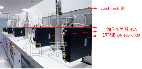 HVA 矩形阀 Load-lock 典型应用