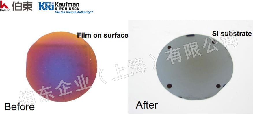 KRi 考夫曼离子源表面预清洁 Pre-clean 应用