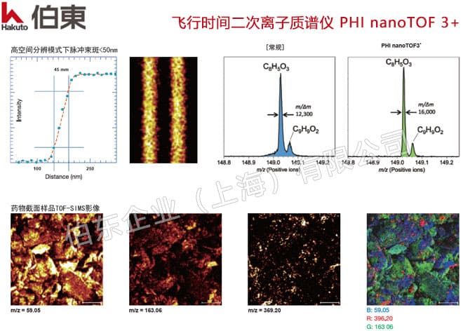 飞行时间二次离子质谱仪 PHI nanoTOF 3+