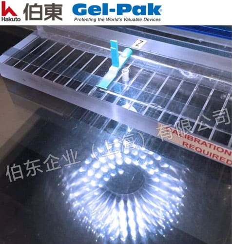 Gel-Pak 胶膜在器件 QC 检查中的应用 (替代常用夹具)