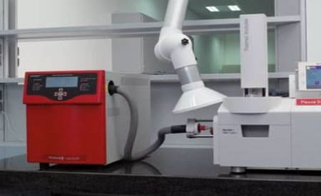 Pfeiffer 普发质谱分析仪 ThermoStar GSD 350 分析聚氯乙烯 PVC 燃烧产物